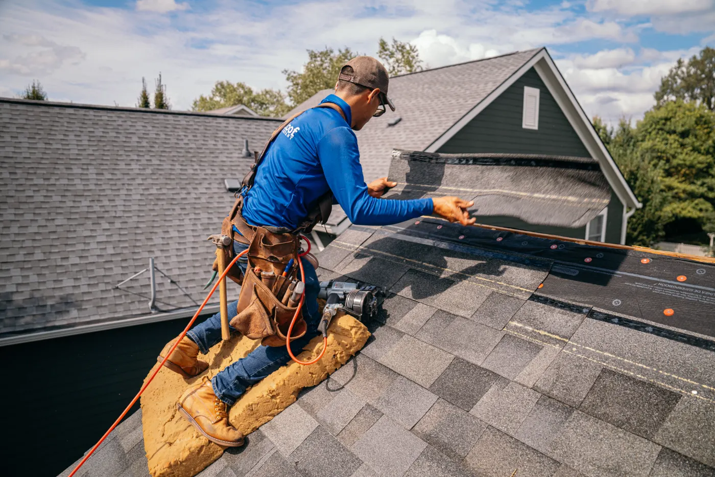 Roofing by New Point Roofing near Fortville, IN