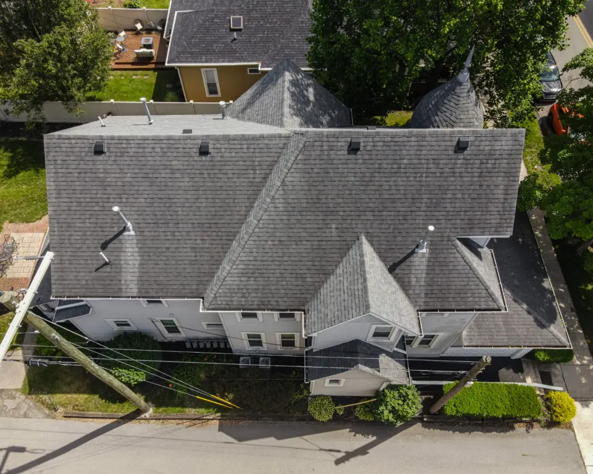 Before roofing work