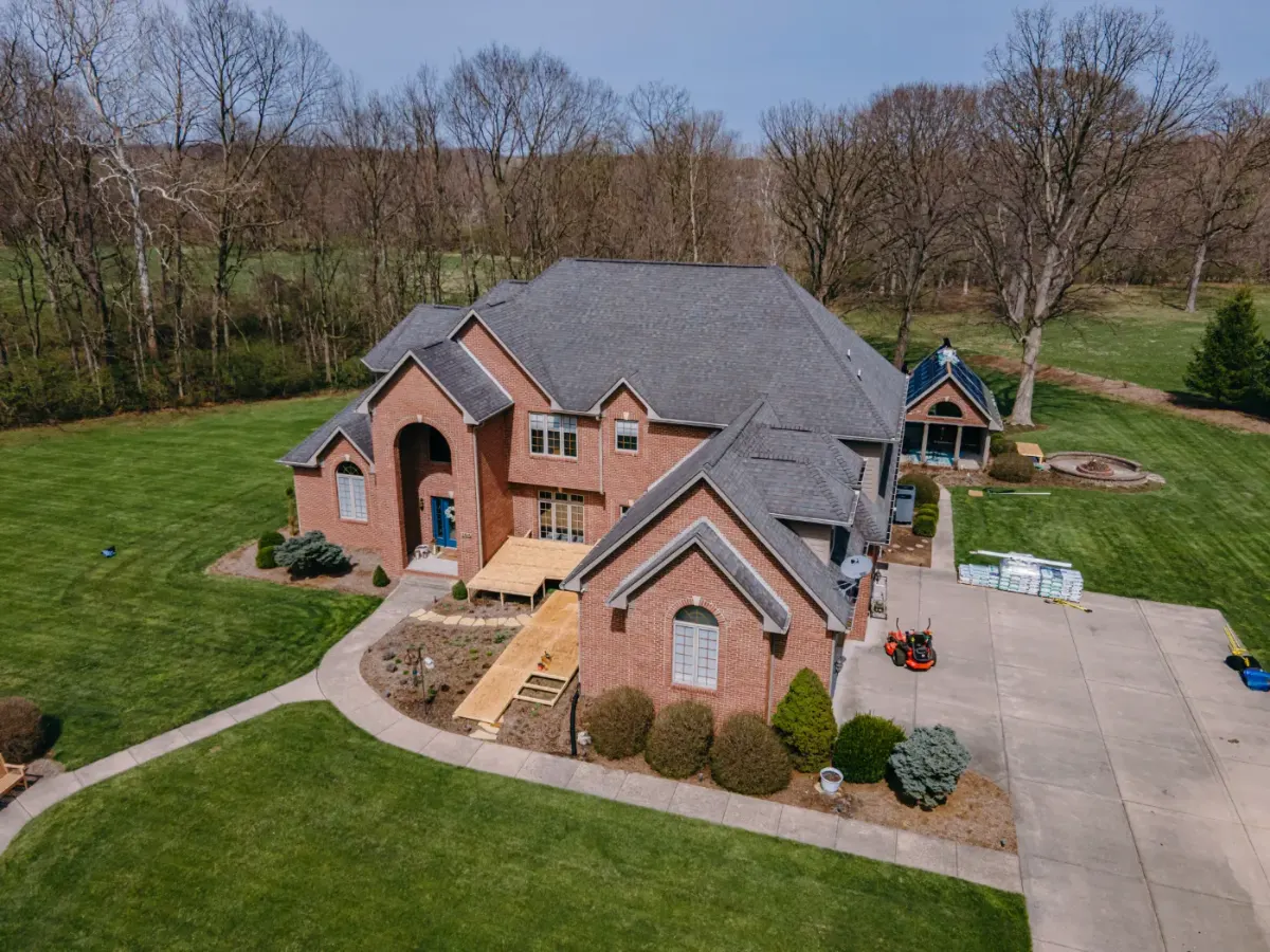 Before roofing work